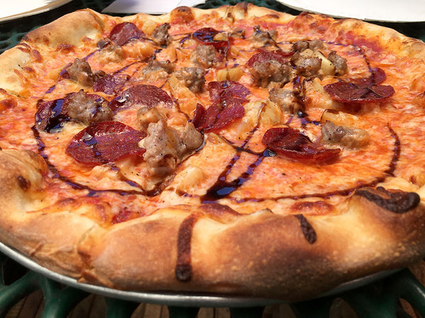 Pizzahhh's Special #1 With Sausage and Garlic