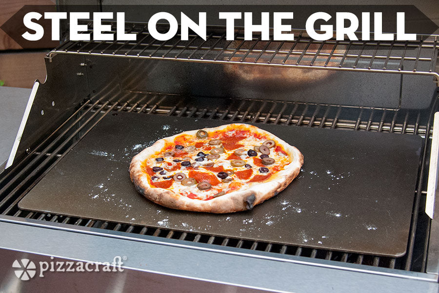 Pizza Steel On the Grill