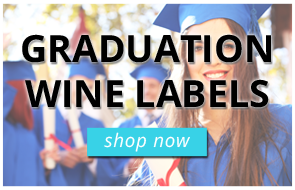 Graduation Wine Labels