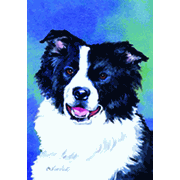 Border Collie - House Flag - FlagsOnline.com by CRW Flags Inc.