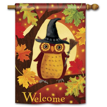Halloween Owl - House Flag - FlagsOnline.com by CRW Flags Inc.