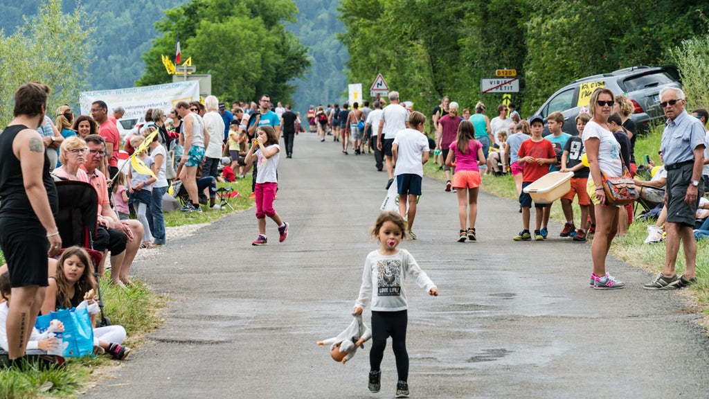 Tour de France Young fans