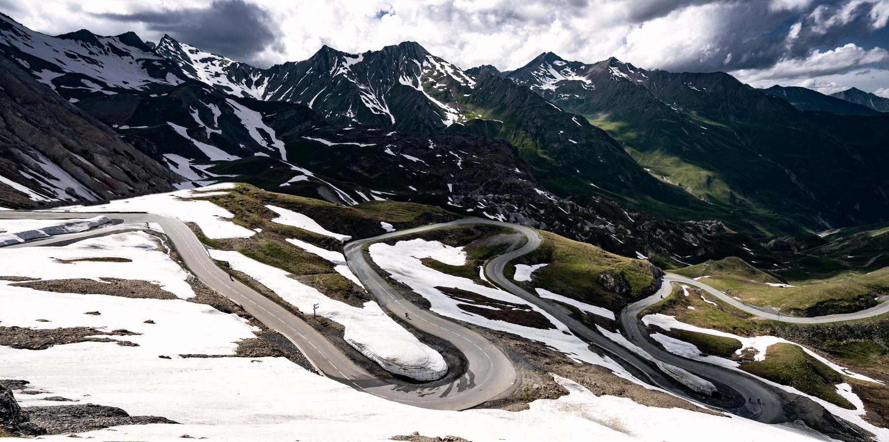Col du Galibier, cycling photography by davidt