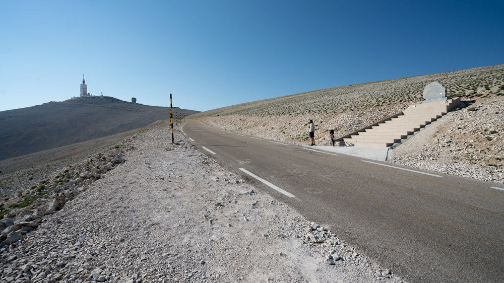 Tom Simpson Memorial on the Ventoux