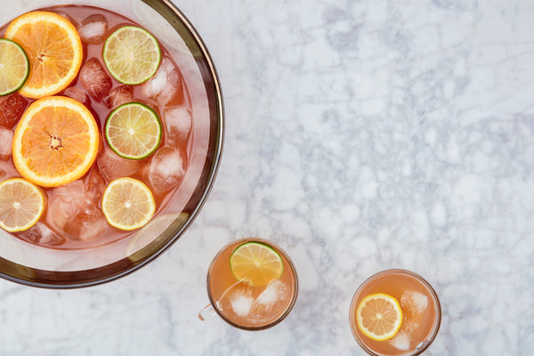 large format punch bowl