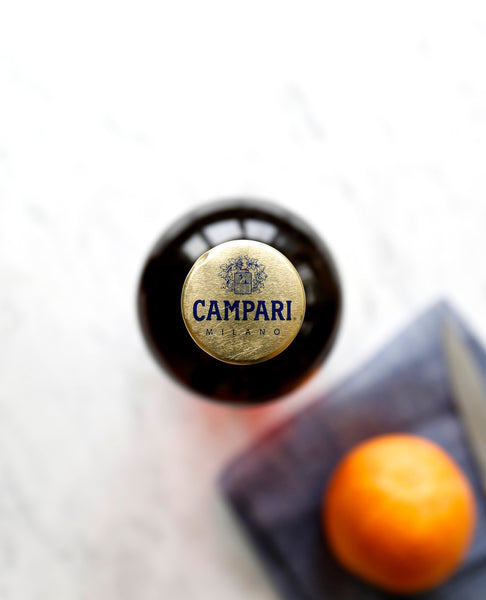 campari cap with orange