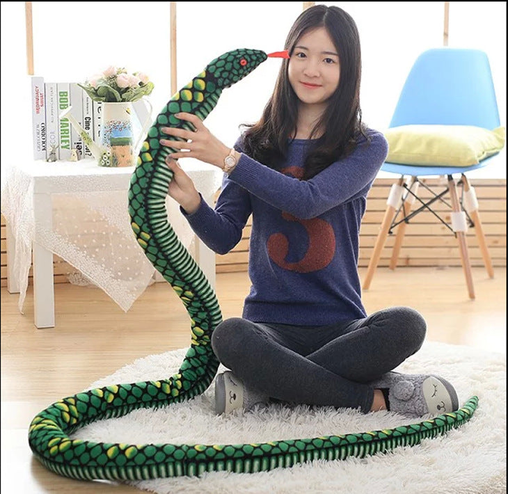 giant stuffed snake toy