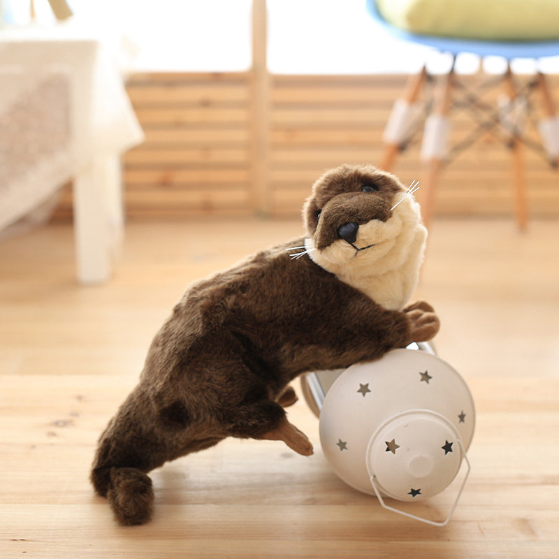 life size otter stuffed animal