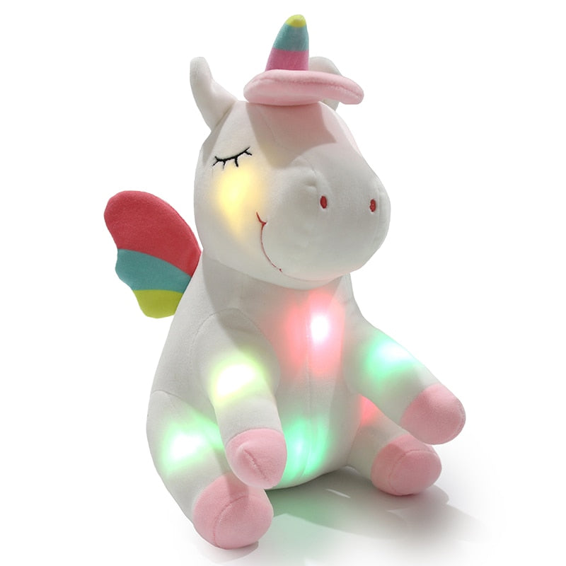 soft unicorn stuffed animal