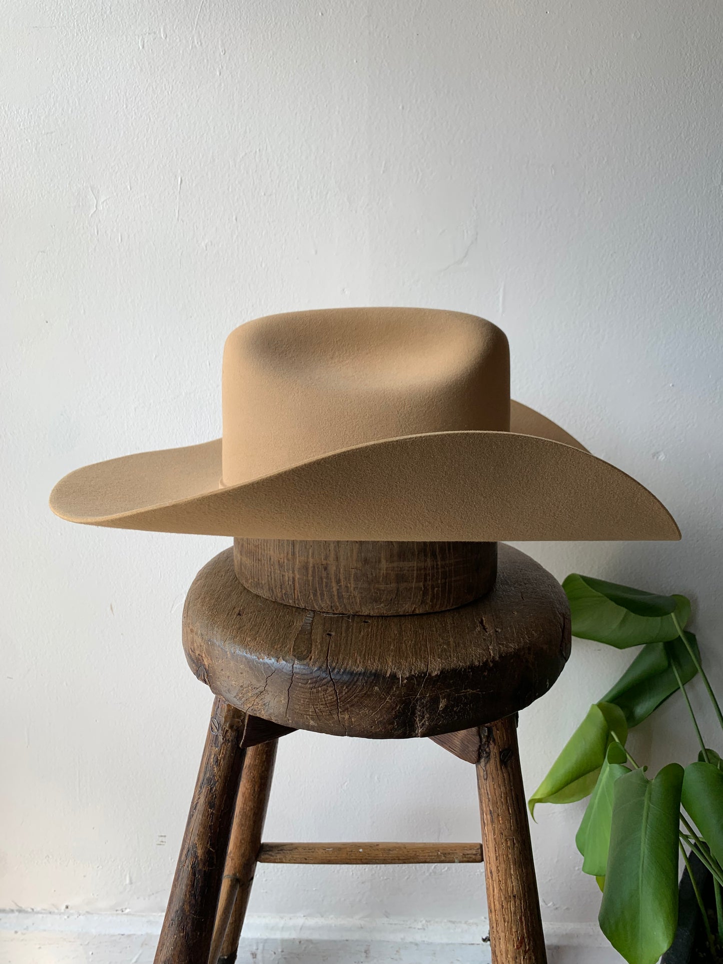 Stetson 6X Pagosa Cowboy Butterscotch Hat / size 6 7/8