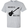 Where Words Fail, Music Speaks - Basic T-Shirt