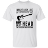 I'm Playing My Guitar T Shirt