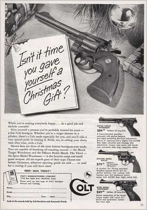 Colt guns ad