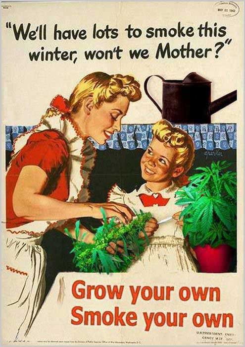 Grow your own vintage ad