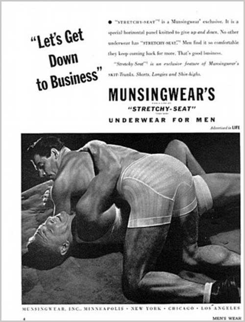 Lets get down to business vintage ad