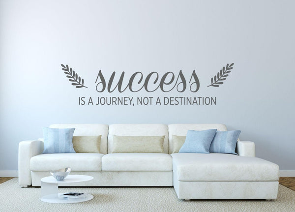 Success Is A Journey Wall Sticker