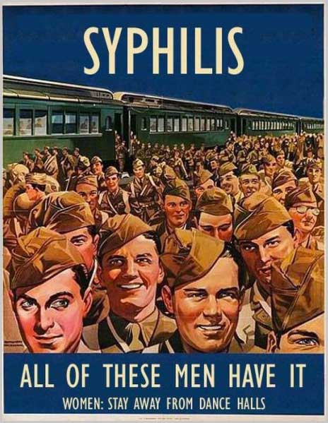 Syphilis vintage ad