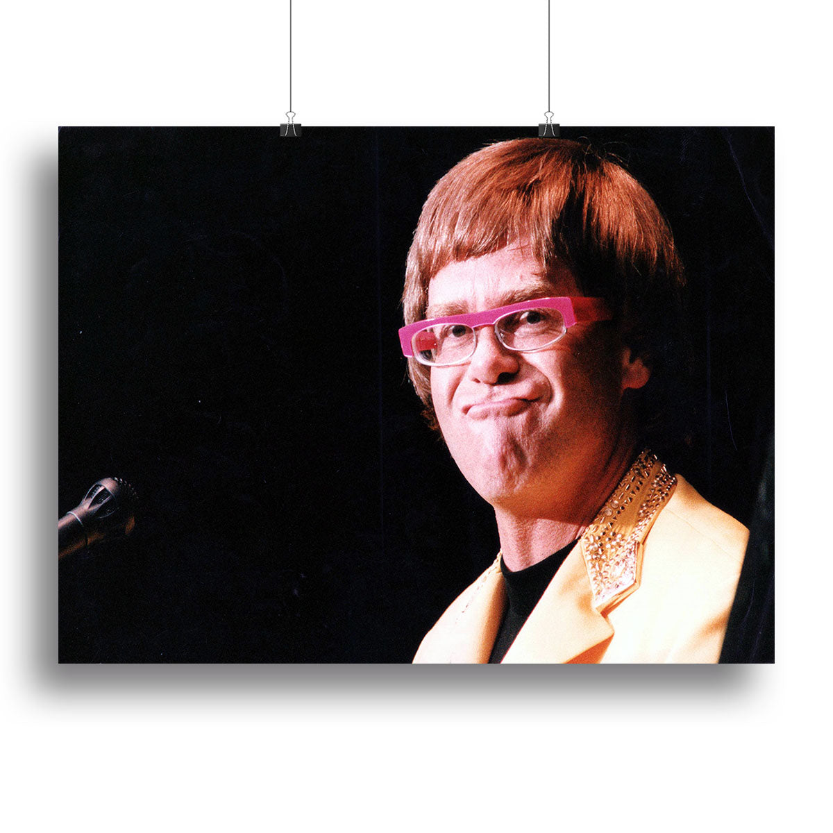 Elton John at Wembley 1992 Canvas Print or Poster Canvas Art Rocks