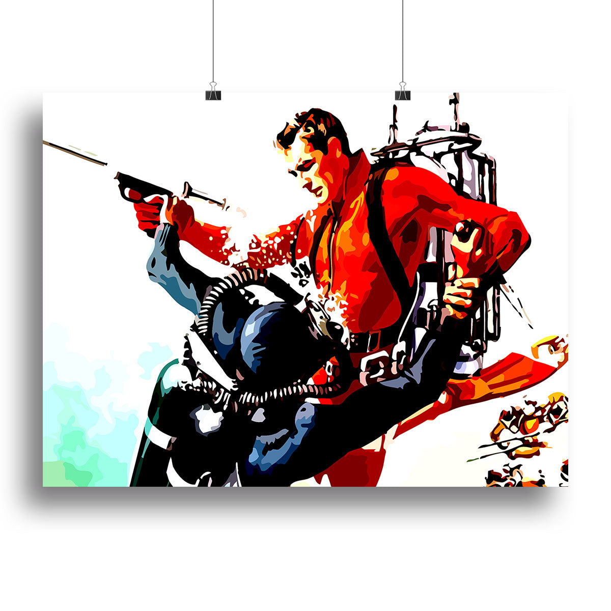 James Bond Thunderball Canvas Print Or Poster Canvas Art Rocks 