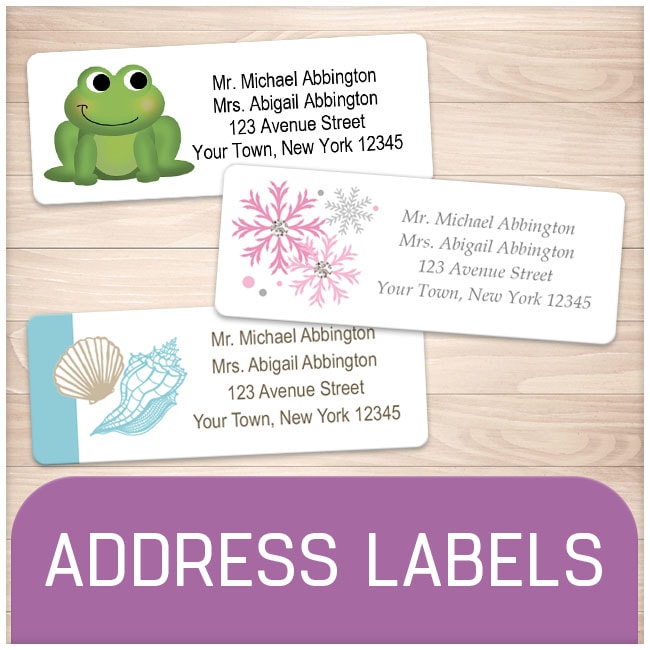 Address Labels - Printable Planning