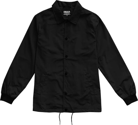 Black Coaches Jacket