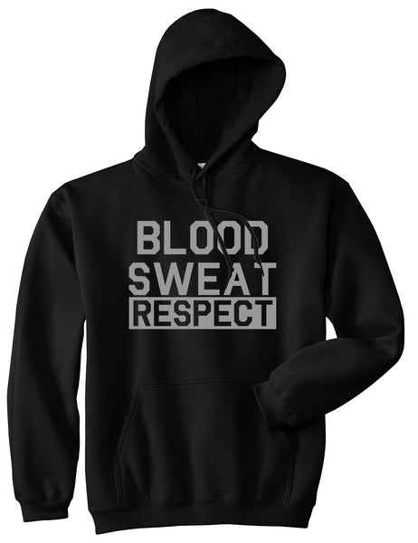 blood sweat respect hoodie