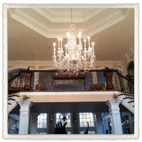 Large Foyer Crystal Chandelier