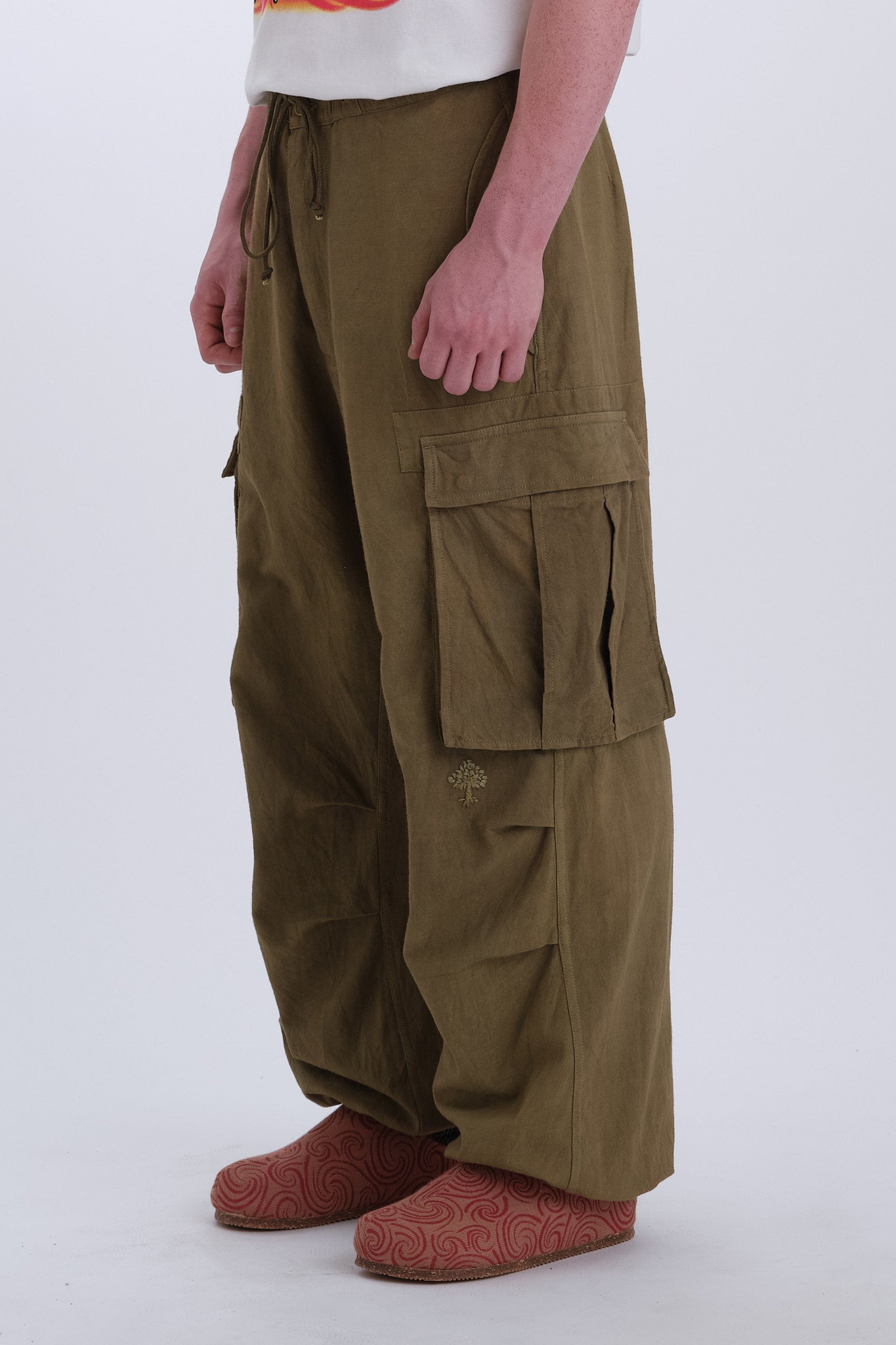 story mfg Forager Pants カーキ カーゴパンツ Lサイズ-