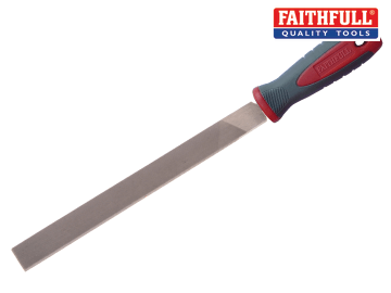 Faithfull Handled Hand Bastard Cut Engineers File 300mm (12in) - FAIFIHB12