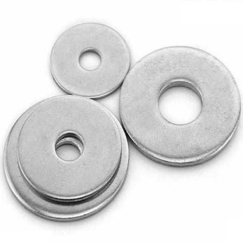 M16 x 50 x 3 Form G Flat Washer, Heavy Duty Penny Mudguard Repair Timber Washer Stainless Steel A2 DIN 9021 BS4320