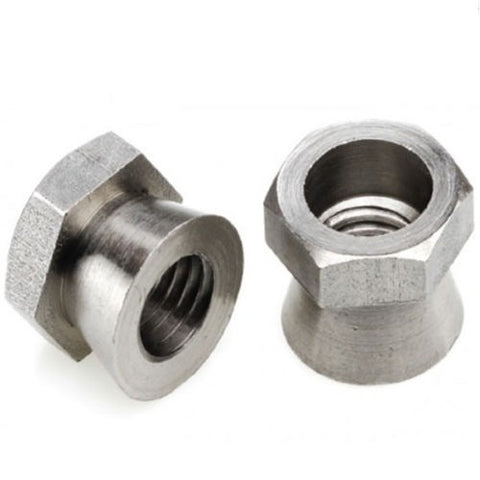 M24 x 3.0mm Pitch Shear Hexagon Nut Temper proof, Bright Zinc Plated, Hex, BZP Security Nuts