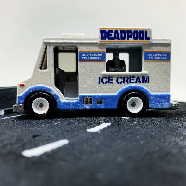 hot wheels deadpool ice cream truck