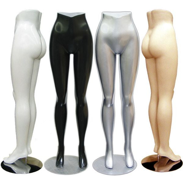 MN-233 FLESHTONE Plastic Women's Thigh-High Hosiery Leg Hanger Mannequin Display 