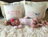 Forever Pillows Personalized Gifts Baby Girl
