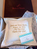 Forever Pillows unboxing custom wedding pillow