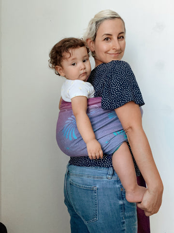 10 consejos para portear a tu bebé a la espalda