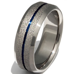 Custom Frost Titanium Ring