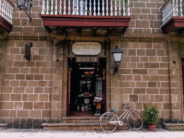 A store in Casa Manila, a historic house museum of Spanish Colonial heritage in Intramuros, Manila
