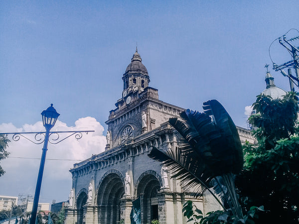 Manila Cathedral that stands at the heart of Intramuros in Manila