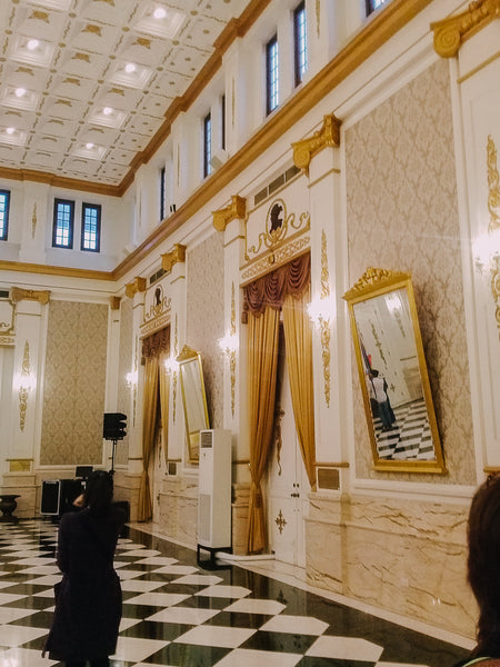 Inside the Ayuntamiento de Manila in Intramuros. It used to house the Manila City Council, but now, the building is being used by the Bureau of Treasury