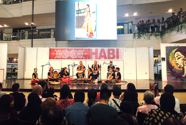 Scenes from the Habi Fair - Kontra-GaPi, a contemporary-ethnic music and dance ensemble performs onstage