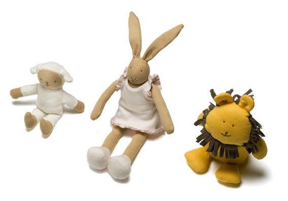 organic cotton soft dolls and plush toys