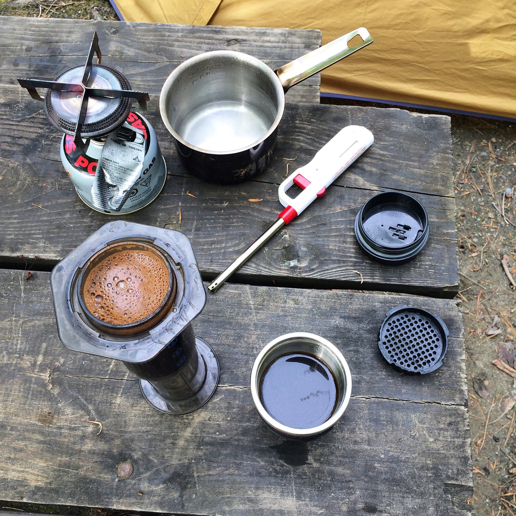 Camping with The Aeropress | Detour Coffee