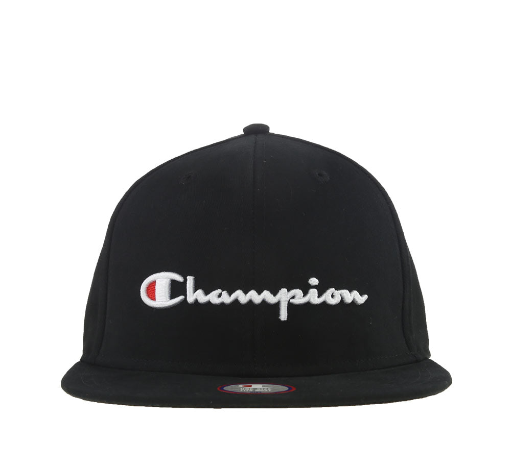 champion script hat