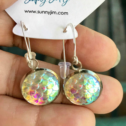 Mermaid Scale Earrings