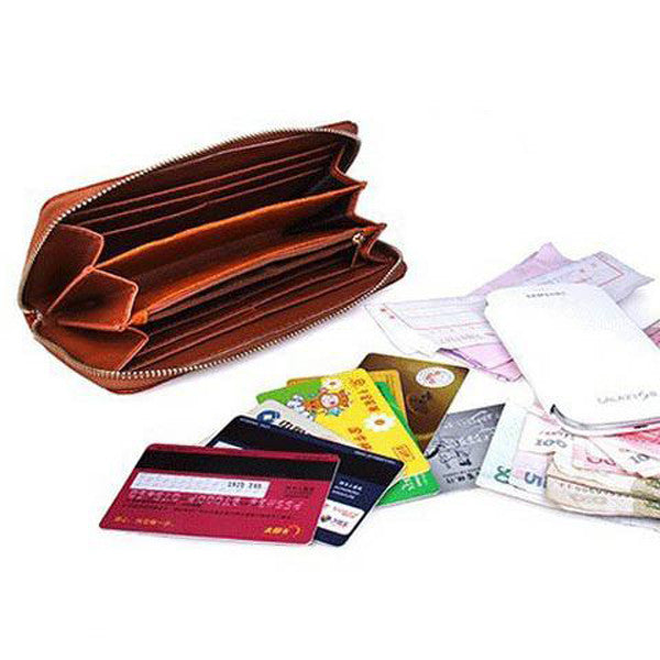 Clearance Leather Long Clutch Embossing Wallet-Rama Deals