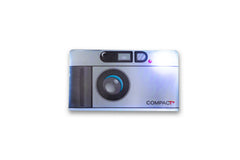 Contax T2 Style Camera Light Up Lapel Pin