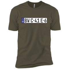 Euro License Plate Film Dev Premium Short Sleeve T-Shirt