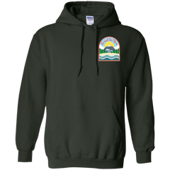 F8 and Be There Pocket Logo Pullover Hoodie