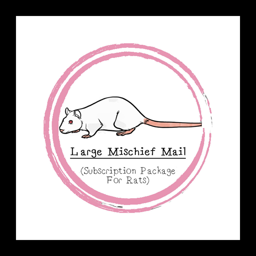 Large Mischief Mail Package Subscription Package For Rats
